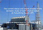 Decommissioning of Fukushima Daiichi NPS and reconstruction of Fukushima