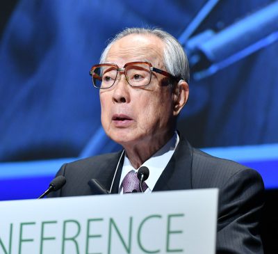 Chairman Takashi Imai of the Japan Atomic Industrial Forum (JAIF)
